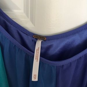 Free People dreamy blue dress